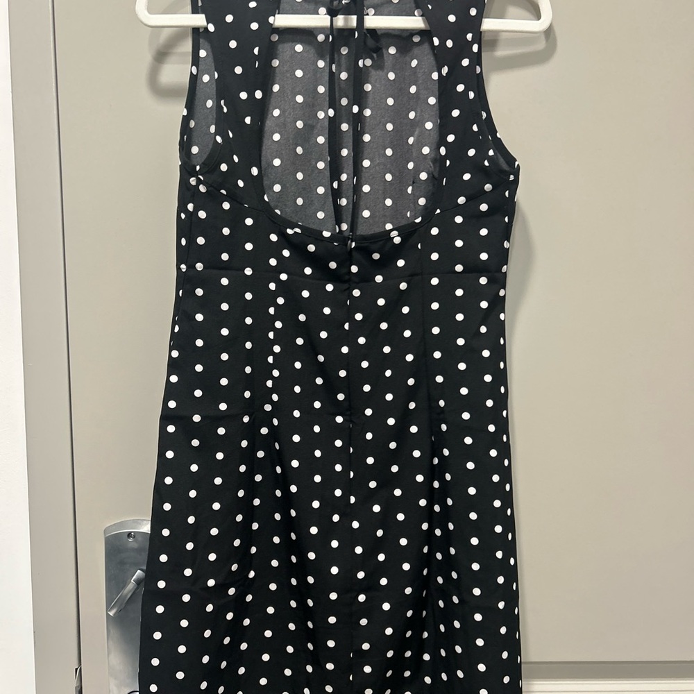 Amazon polka dot Bodycon Mini Dress - Women's - Picture 3 of 3